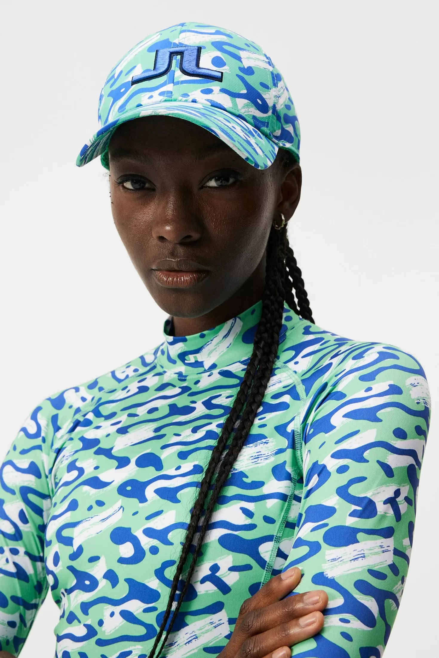 Kepsar<J.Lindeberg Arlene Cap Caldera Jade Cream