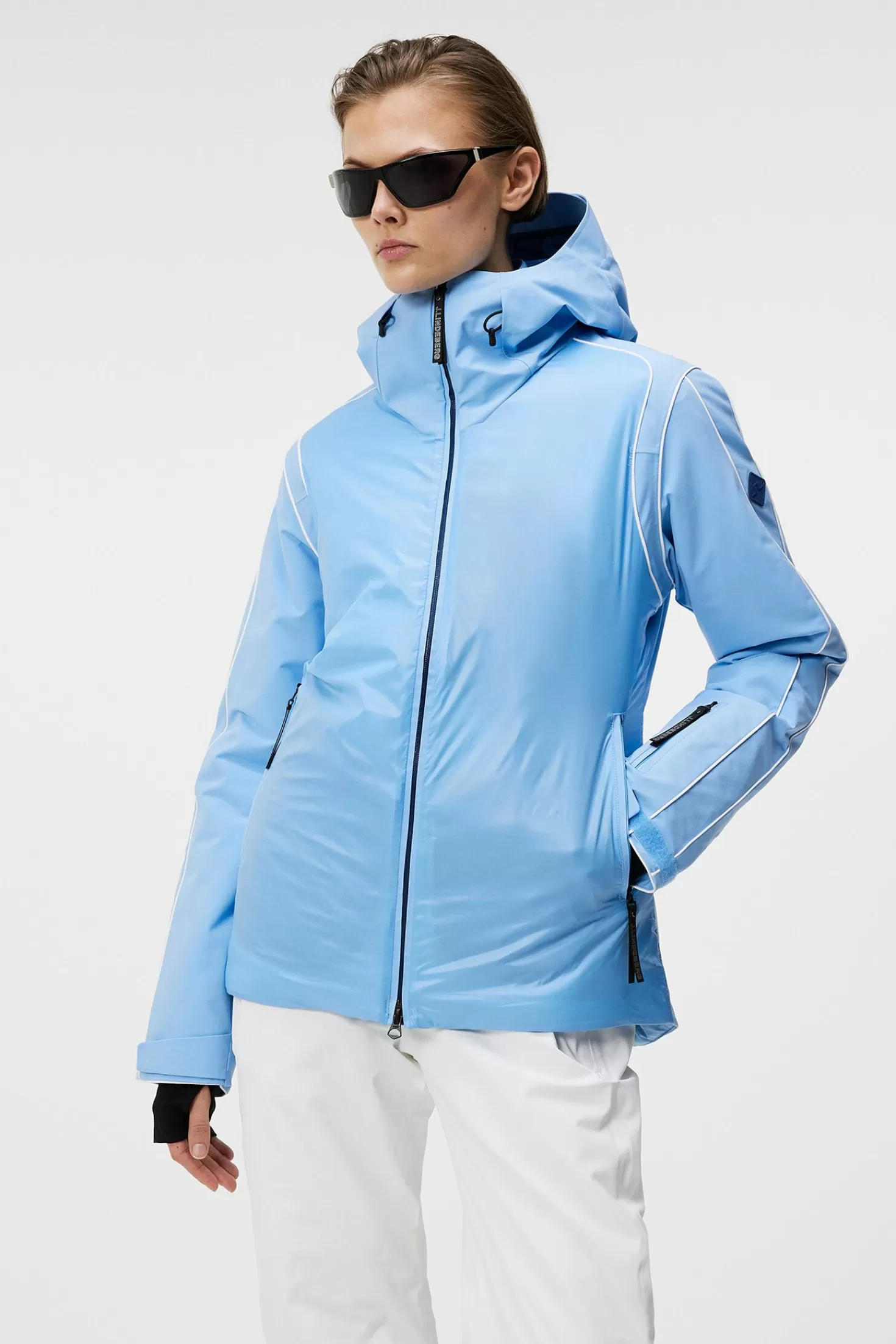 Jackor<J.Lindeberg Cassidy Hybrid Jacket Little Boy Blue