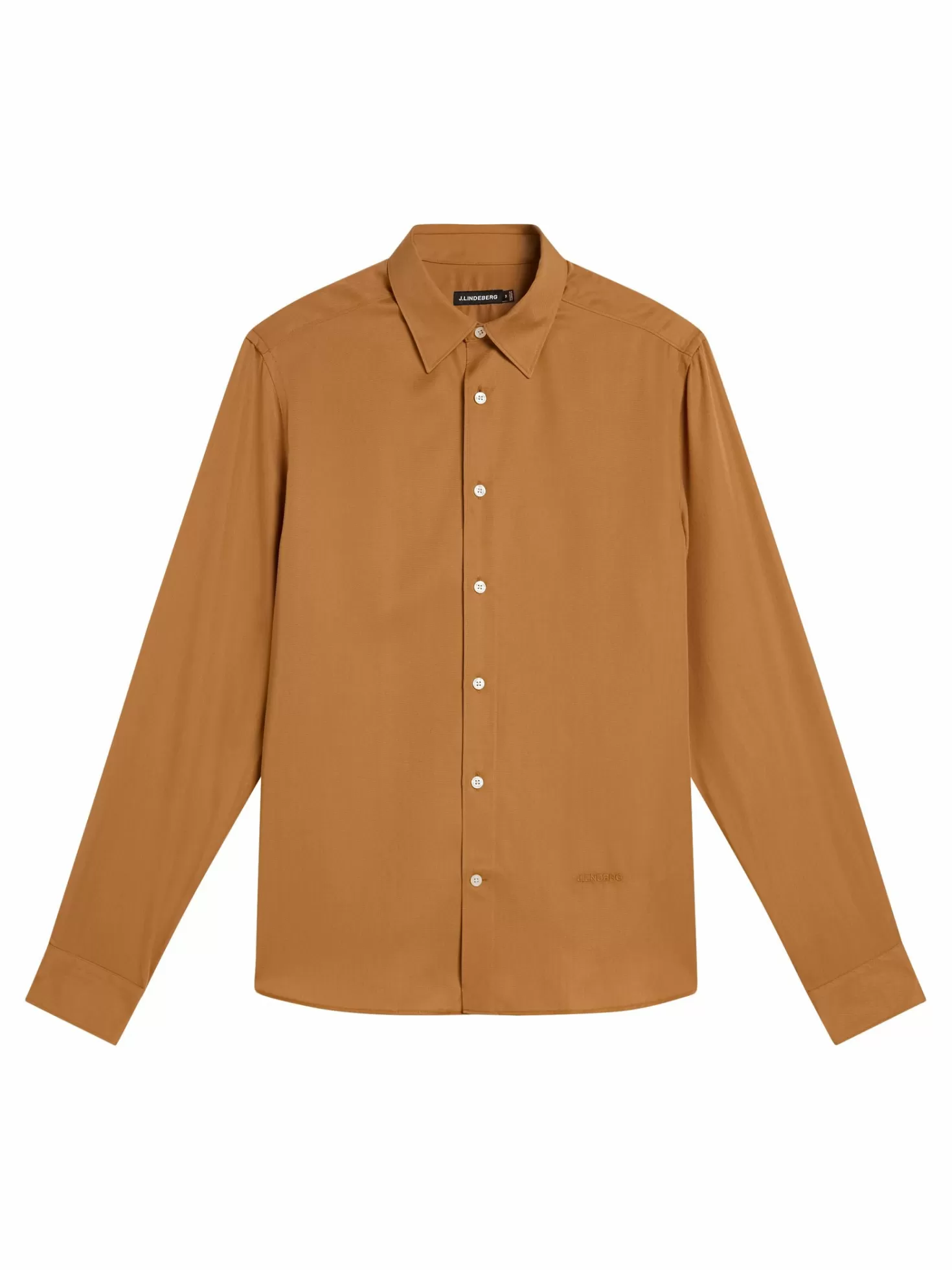 Skjortor<J.Lindeberg Comfort Tencel Slim Shirt Black