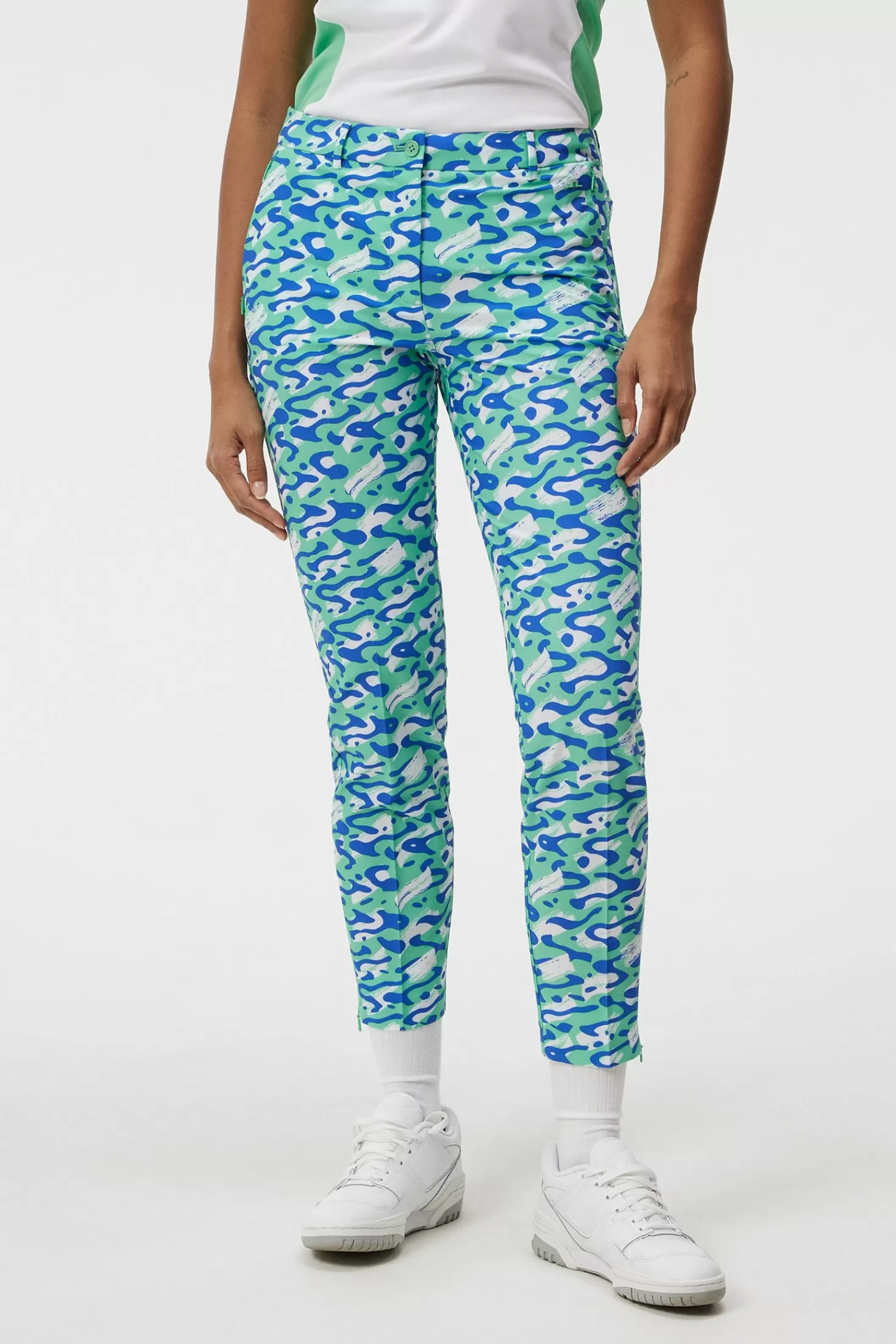 Byxor<J.Lindeberg Pia Print Pant Exuberance Diamond