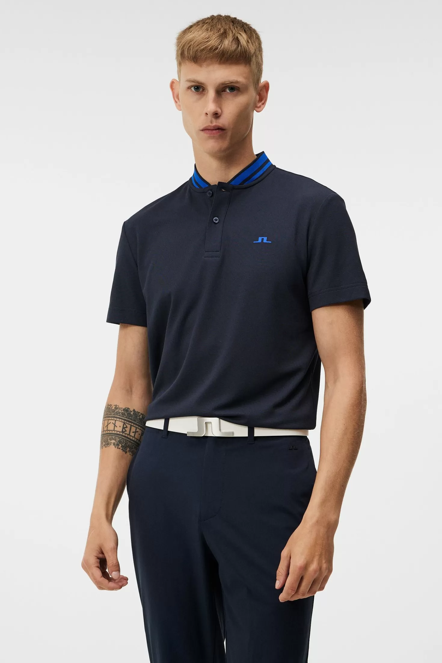 Polotröjor<J.Lindeberg Tyson Regular Fit Polo Jl Navy